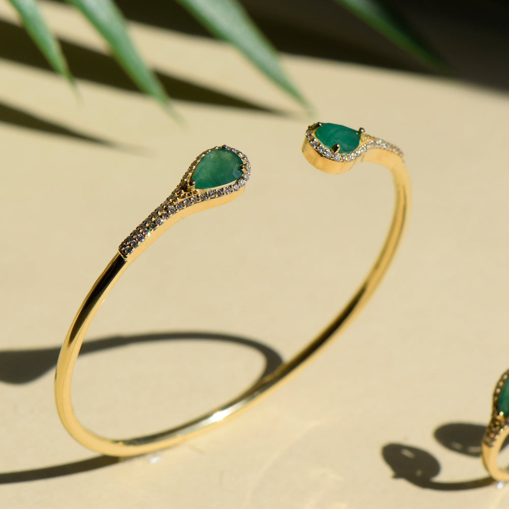 Éclat Vert Bangle
