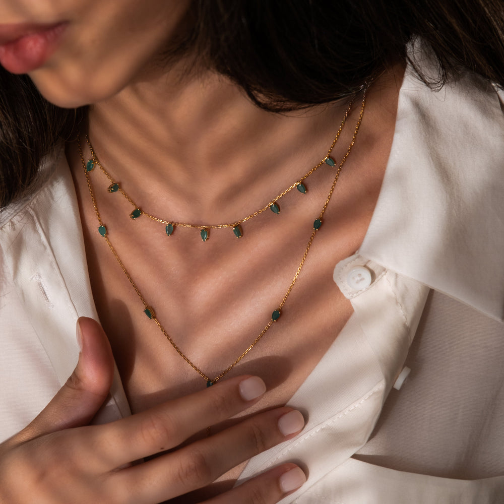 Éclat Vert Necklace