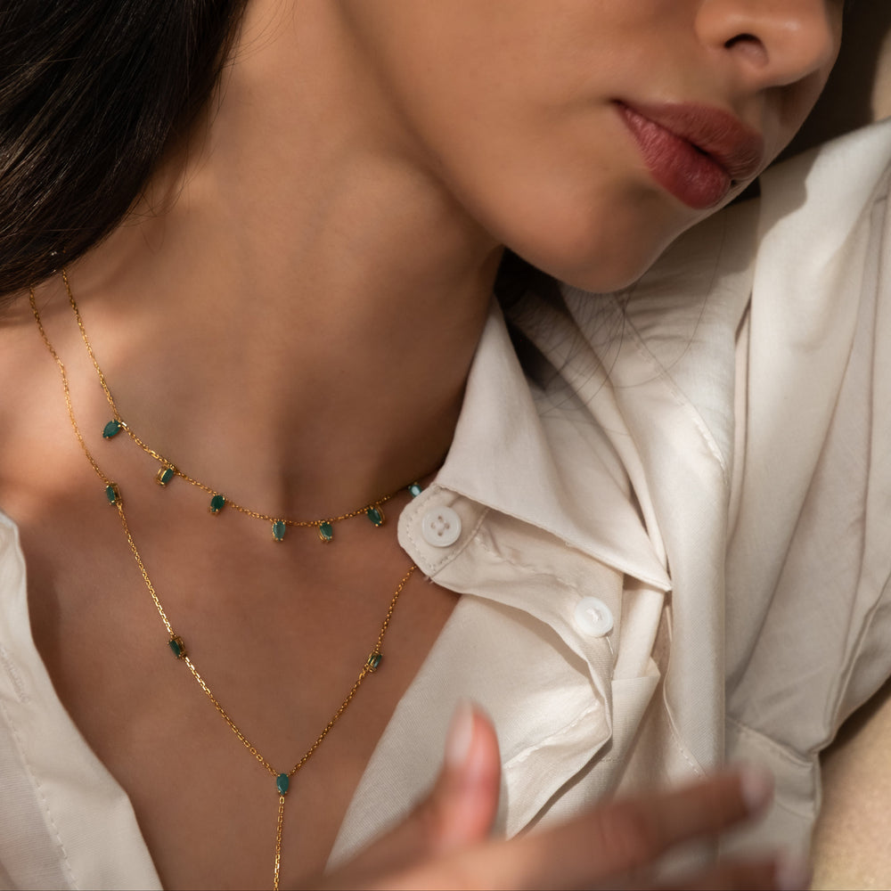 Éclat Vert Necklace