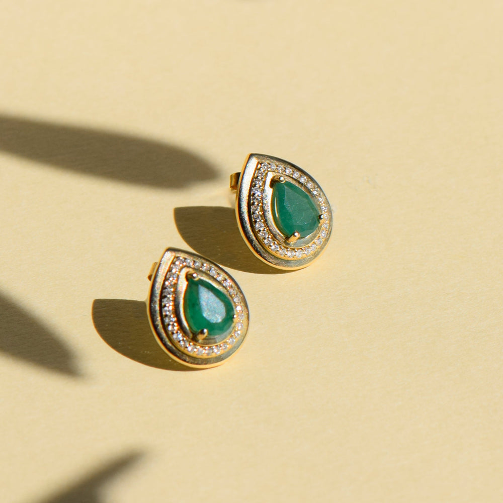 Éclat Vert Earrings