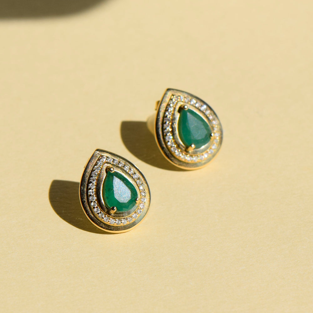 Éclat Vert Earrings