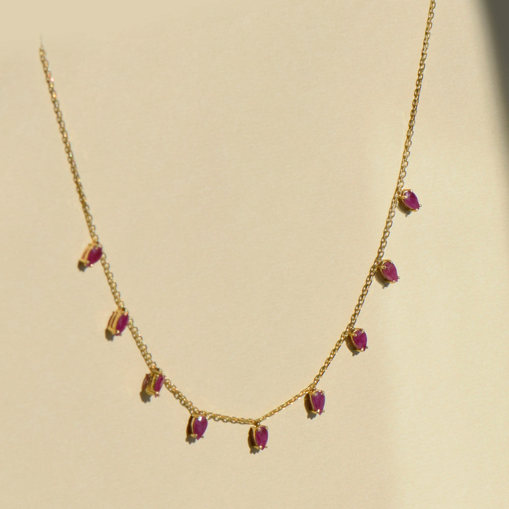 Éclat Rouge Necklace