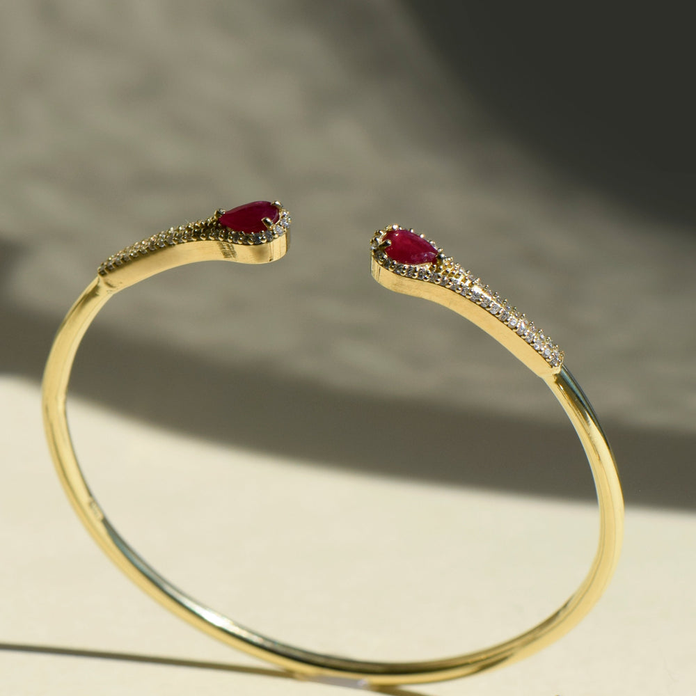 Éclat Rouge Bangle