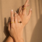 Shades of Green Ring