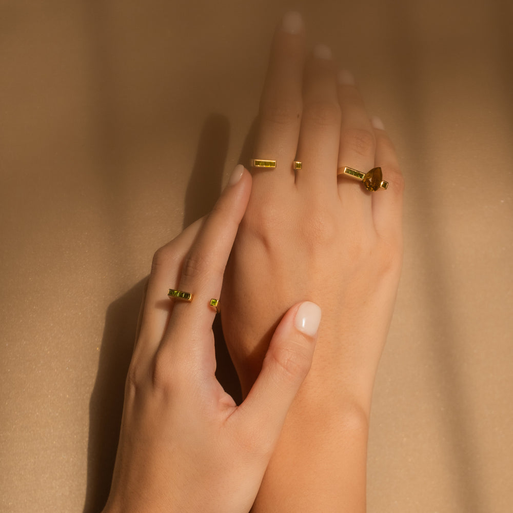 Shades of Green Ring