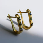 Shades of green Earrings