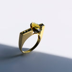 The Heart of green ring