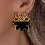 Arabesque Earrings- Geometric
