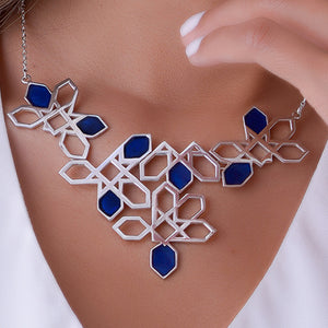 Arabesque Necklace- White