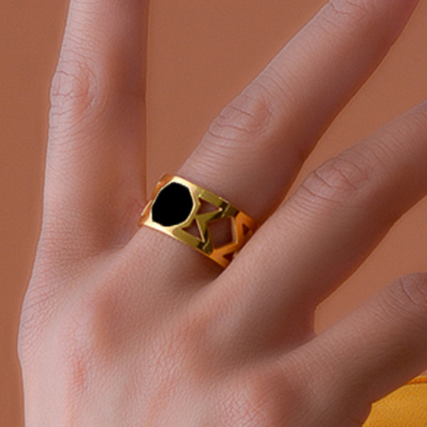 Arabesque Ring- Geometric