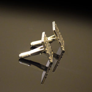 "Fa'ini Qareeb" Kufi Cufflinks